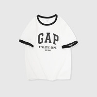 Gap 盖璞 男女夏季纯棉短袖T恤 885846 白色 S