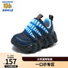 SKECHERS 斯凯奇 小童恐龙鞋男宝宝学步鞋春秋时尚舒适幼童休闲鞋子402282N 海军蓝色/蓝色/NVBL 26码