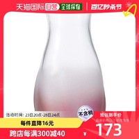 aderia 亚德利亚 阿德利亚玻璃渐变色花瓶粉色日本制 9572