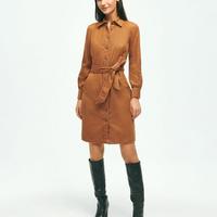 Brooks Brothers Corduroy Shirt Dress