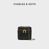 CHARLES & KEITH CHARLES&KEITH绗缝菱格拉链斜挎小盒子包CK2-80271114