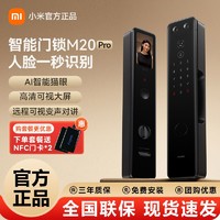 百亿补贴：Xiaomi 小米 智能门锁M20Pro人脸识别全自动指纹锁密码锁防盗门家用电子锁