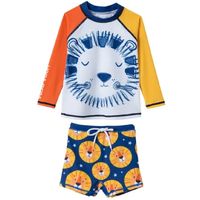 Voda Beba 儿童泳衣泳裤套装 狮子款 120-130cm 42-52斤 (7-8岁)