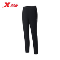 XTEP 特步 运动梭织长裤健身跑步休闲876228980169 正黑色 L