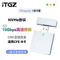 ITGZ CFe-B读卡器磁吸适用佳能索尼单反相机存储卡通用typec高速