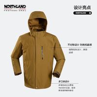 百亿补贴：NORTHLAND 诺诗兰 goretex冲锋衣羽绒内胆男防泼水防水保暖三合一