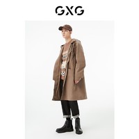 GXG 男装 商场同款黑色直筒型牛仔裤 22年秋季新品城市户外系列