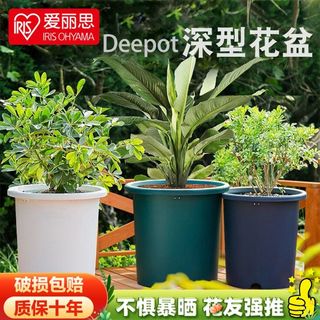 爱丽丝花盆Deepot10号深型盆家用仿陶瓷塑料加仑爱丽思大口径花盆