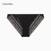 卡尔文·克莱恩 Calvin Klein 内衣24春夏新款女士性感蕾丝比基尼内裤QF7549AD