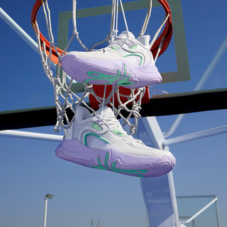 361° LAVA TEAM篮球鞋361男鞋运动鞋2024夏季透气网面新款防滑学生球鞋