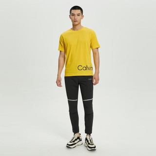 卡尔文·克莱恩 Calvin Klein CK运动夏季男士简约圆领醒目大印花跑步短袖T恤4MS2K111
