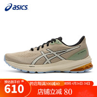 ASICS 亚瑟士 男鞋跑步鞋GT-1000 12 TR缓震户外越野支撑透气运动鞋1011B761