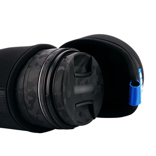 JJC 微单镜头包 适用于索尼16-50富士XF 35/23mm佳能15-45松下尼康饼干镜头 相机保护袋套 收纳内胆包 升级款 JN-78x118