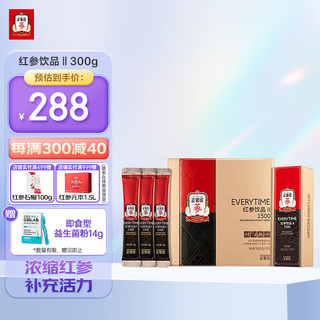 正官庄 EVERYTIME红参饮品Ⅱ代红参液 每100g中红参含量15% 10g*30包