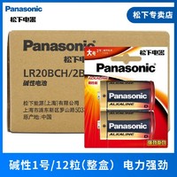 Panasonic 松下 大号1号电池碱性干电池热水器煤气燃气灶手电筒电池碱性一号