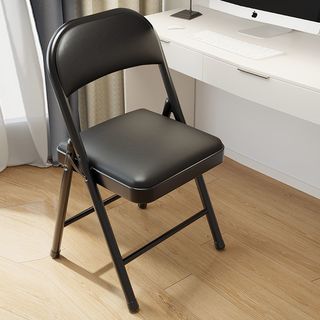 折叠椅子简易凳子靠背家用办公椅会议椅电脑椅餐椅