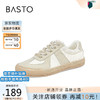 BASTO 百思图 春德训鞋运动休闲板鞋女鞋VC203CM2 米/卡其色 36