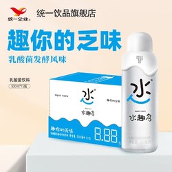 统一 Uni-President 统一 水趣多 乳酸菌发酵味风味饮料 500ml*15瓶