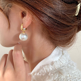 MOEFI 茉妃 小众设计感一款多戴白色珍珠耳环女精致可拆卸自由搭配耳钉女 珍珠耳环