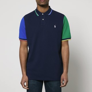 Polo By Ralph Lauren 男士拼色Polo衫