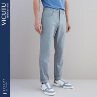 VICUTU 威可多 男士牛仔裤春季商务休闲裤子舒适潮流韩版长裤