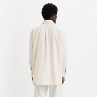 Levi's李维斯24春季男士休闲长袖衬衫A7556-0000 米白色 XS
