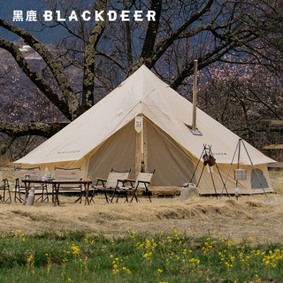 BLACKDEER 黑鹿 派对蒙古包帐篷森系露营豪华别墅户外用品装备