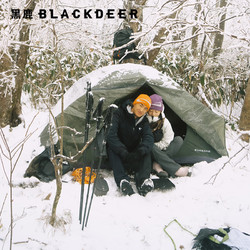 BLACKDEER 黑鹿 丘陵帐篷双层防暴雨双人四季户外露营轻量便携装备