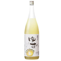 PLUS会员：UMENOYADO 梅乃宿 柚子酒1800ml 单瓶