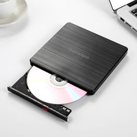 Lenovo 联想 8倍速外置光驱外置DVD刻录机移动光驱黑色GP70N
