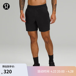 lululemon 丨Pace Breaker 男士运动短裤 7" *无内衬款 LM7AL5S 黑色 XS