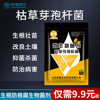 JUNDEARDENING 君德 枯草芽孢菌杆菌农用微生物菌肥枯草杆菌菌剂菌肥菌种防病肥料