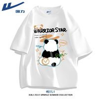 百亿补贴：WARRIOR 回力 2023夏季新款港风短袖t恤男纯棉宽松半袖体恤潮牌潮流ins上衣