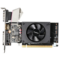 GIGABYTE 技嘉 GeForce GT 710 2G DDR3 显卡 半高刀卡设计/耐久设计 N710D3-2GL