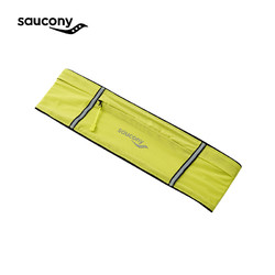 saucony 索康尼 官方正品跑步腰包灰色運動包男女款運動健身戶外包