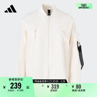 adidas 阿迪达斯 户外风梭织运动夹克外套女装adidas阿迪达斯官方轻运动IA2135