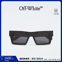 OFF-WHITE NASSAU 男女同款深灰镜片方框太阳眼镜