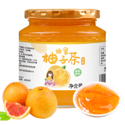 序木堂 沖飲水果醬茶 蜂蜜柚子茶502g*1罐