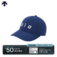 DESCENTE 迪桑特 BLEU 中性棒球帽 D2233BCP14 藏青色 F