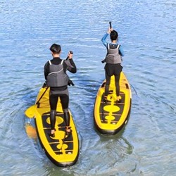 槳板戶外便攜充氣沖浪板水上劃板船休閑漂流滑水板