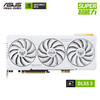 ASUS 华硕 白色 TUF GeForce RTX 4070 Ti SUPER O16G BTF WHITE  背置 电竞游戏显卡