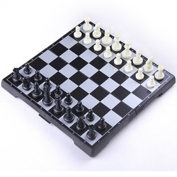 UB 友邦 國際象棋磁性折疊圓角黑白象棋套裝入門教學培訓 2620-C(中號)
