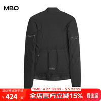 MBO/迈森兰 迈森兰（MBO） 女子气质抓绒长袖骑行服光年秋冬新款公路车骑行上衣 黑色 M