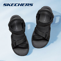 SKECHERS 斯凯奇 凉鞋夏季女鞋时尚沙滩鞋防滑轻便休闲鞋舒适运动耐磨 050-CCBK 41