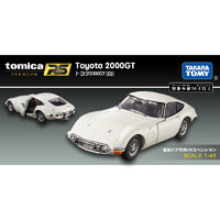 TAKARA TOMY 多美 TOMY多美卡合金跑车模型玩具tomica黑盒旗舰版跑车2000GT白148357