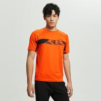 卡尔文·克莱恩 Calvin Klein CK运动夏季男士圆领插肩袖几何图案印花透气短袖T恤4MT2K132