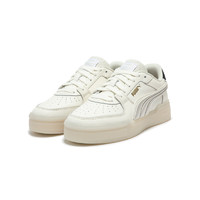 PUMA 彪马 官方 新款男女同款复古透气休闲板鞋 CA PRO CLASSICS 398571 白色-沉灰色-午夜蓝-01 35.5