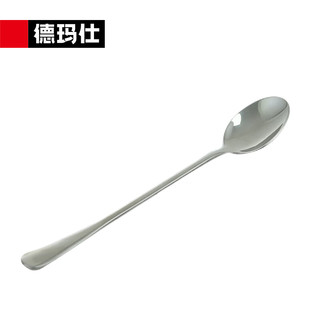 德玛仕（DEMASHI）商用不锈钢勺子大汤勺调羹吃饭餐汤匙圆勺甜品勺家用【PJ#00400】