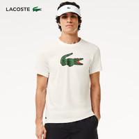 LACOSTE法国鳄鱼男装24年时尚简约短袖T恤TH7513 2D8/白色 6 /185