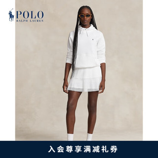 Polo Ralph Lauren 拉夫劳伦 女装 24年春孔眼拼片双面布裙裤RL25496 100-陶瓷白 M